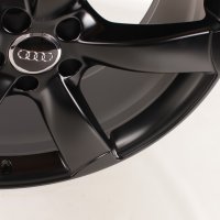 4x Original Audi S8 A8 4H 21 Zoll Rotor Felgen Schwarz Matt 4H0601025AT Alufelgen