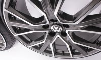 VW ID.5 Elektro 20 Zoll Kompletträder Felgen WH34 Dark Gunmetal Hochglanzpoliert Winterreifen
