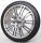 18 Zoll Kompletträder für VW T-Roc A1 Cabrio Felgen WH18 Daytona Grau Hochglanzpoliert Winterreifen Ganzjahresreifen Alufelgen