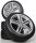 19 Zoll Kompletträder für VW T-Roc A1 Cabrio Felgen WH11 Daytona Grau Winterreifen Ganzjahresreifen Alufelgen