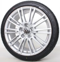 19 Zoll Kompletträder für VW T-Roc A1 Cabrio Felgen WH18 Silber Winterreifen Ganzjahresreifen Alufelgen