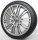19 Zoll Alufelgen WH18 für VW Passat 3C B8 Winterkompletträder Felgen Daytona Grau Hochglanzpoliert
