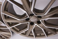 19 Zoll WH34 Alufelgen für Audi A4 B9 A5 B9 A6 4G A7 4G F2 Q3 8U Bronze poliert